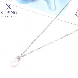 Сталевий ланцюжок з перлиною Xuping 40124