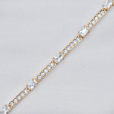 Обворожительный браслет 72664- белый фото | Brulik