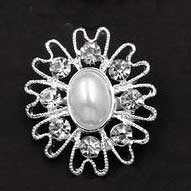 Очаровательная брошь с жемчужиной 63915 фото | Brulik