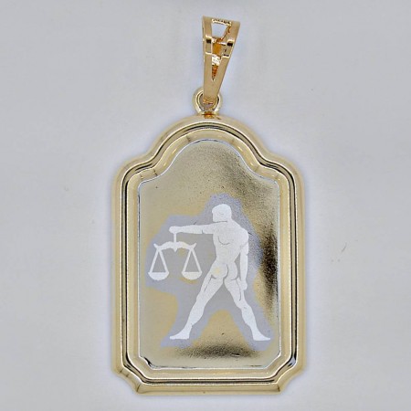 Кулон "Знак Зодиака" оптом 31883 - весы фото | Brulik