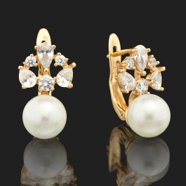 Позолоченные серьги XP 9599