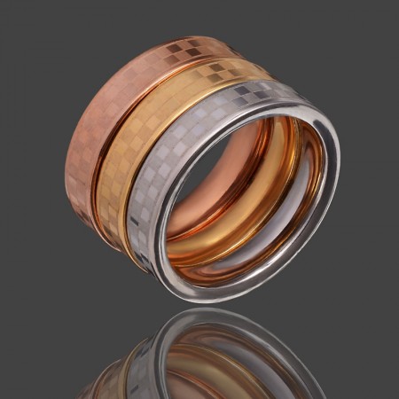 Стальное кольцо 3в 1 105 фото | Brulik