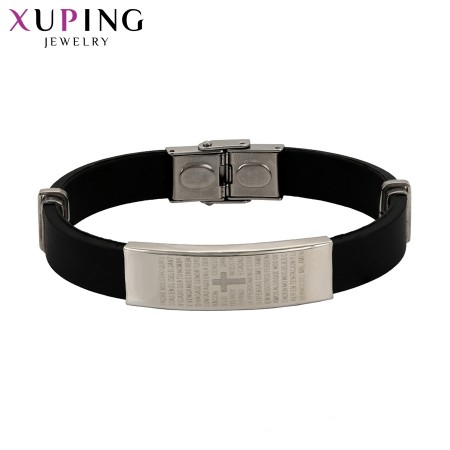 Браслет каучуковый Xuping  76224 фото | Brulik
