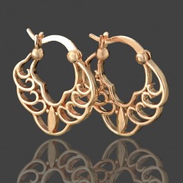 Позолоченные серьги Fallon 82100582