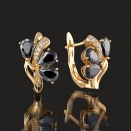 Позолоченные серьги XP 2200-черный