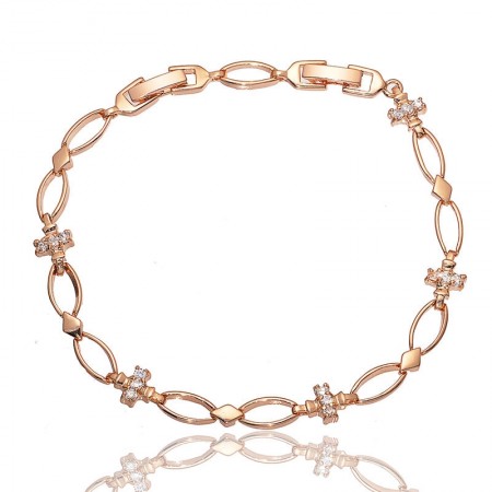 Позолоченный браслет Xuping 7072 фото | Brulik