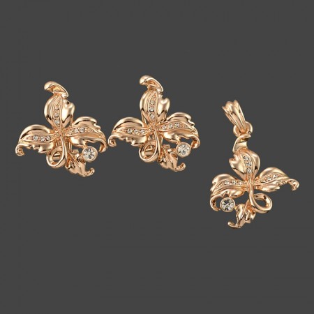 Позолоченный комплект Fallon 81200144 фото | Brulik