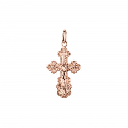 Позолочений хрестик  Fallon 86100357 фото | Brulik