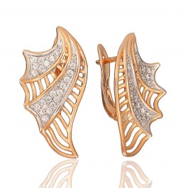 Позолоченные  серьги  Xuping 21475