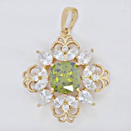 Невероятный кулон 31252-зеленый