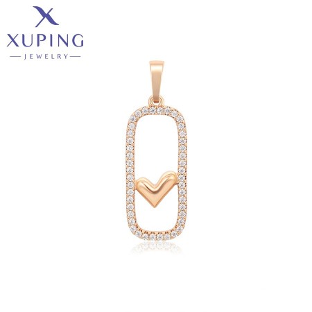 Позолочений кулон Xuping X000716931 фото | Brulik