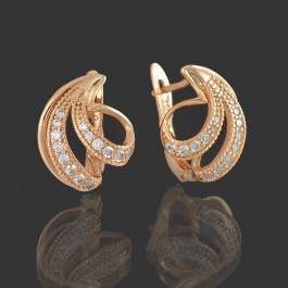 Позолоченные серьги XP 9881