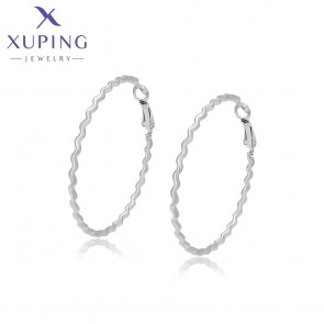 Сталеві сережки кільця Xuping T000846713 фото | Brulik