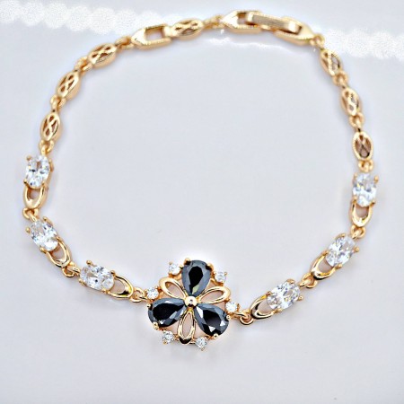 Эксклюзивный браслет 71319 - черный фото | Brulik