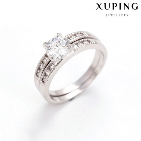 Позолоченное кольцо Xuping 13482 фото | Brulik
