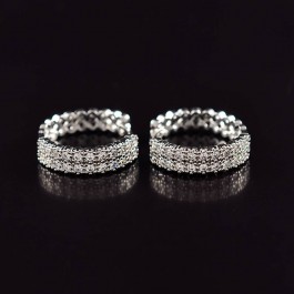 Серьги с фианитами ХР 10-9268