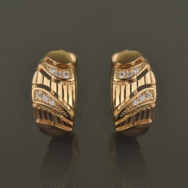 Позолоченные серьги  XP 2381