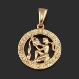 Позолоченный кулон Fallon 86100087-водолей