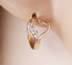 Серьги "Lovely Hearts " 27246 фото | Brulik