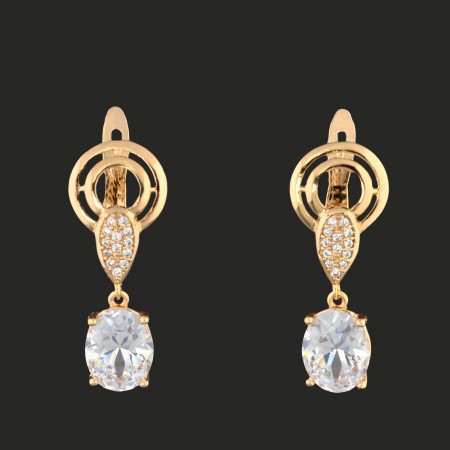 Позолоченные серьги XP 9592 фото | Brulik