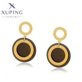 Серьги стальные 14К Xuping 22073