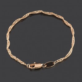 Позолочений браслет  Fallon 84100399-18