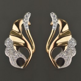 Позолоченные серьги  XP 2691