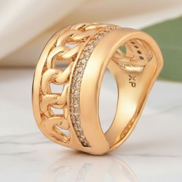 Позолоченка каблучка Xuping 10559