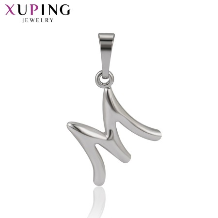 Кулон Буква "М" Xuping 34732 фото | Brulik