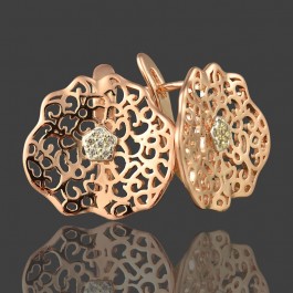 Позолоченные серьги Fallon 92202164