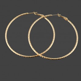 Позолоченные  серьги- кольца XP 20322