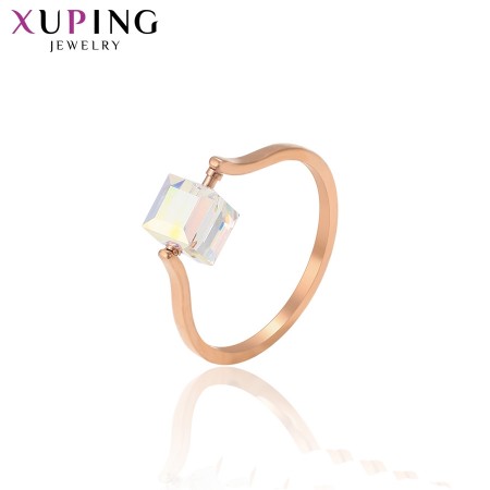 Позолоченное кольцо Xuping 16275 фото | Brulik