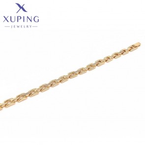 Позолочений браслет Xuping 70219 фото | Brulik