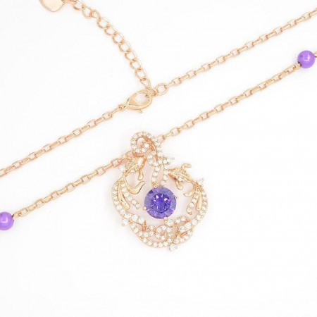 Цепочка с кулоном 8112 фото | Brulik