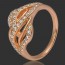 Позолоченное кольцо Xuping 10139 фото | Brulik