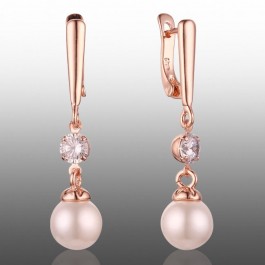 Позолочені сережки Fallon 82202513