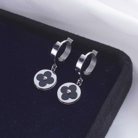 Сережки сталеві 23342 фото | Brulik