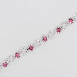 Изысканный браслет с фианитами Xuping 7070