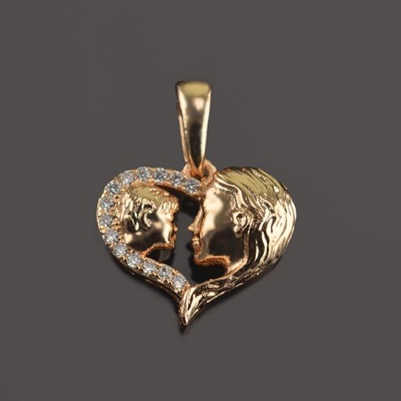 Позолоченный кулон Fallon 86200779 фото | Brulik