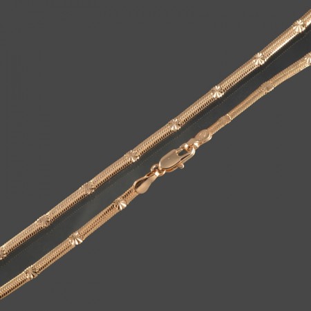 Позолоченная цепочка XP 4703 фото | Brulik