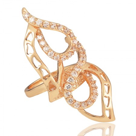 Позолоченное кольцо Fallon 8323591 фото | Brulik