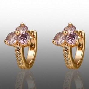 Позолочені сережки  Xuping 24755 фото | Brulik