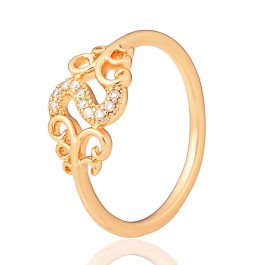 Позолоченное кольцо Xuping 10557