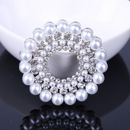 Брошь 8792-серебро фото | Brulik