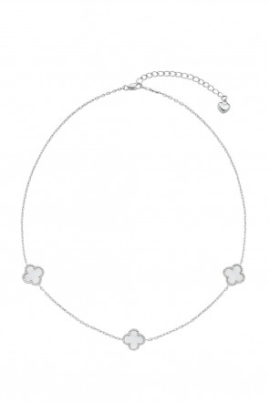 Ланцюжок у стилі Ван Кліф  Fallon 44190703-50-білий фото | Brulik