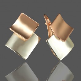 Позолочені сережки Fallon 92100573