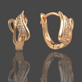 Позолоченные серьги  XP 20141