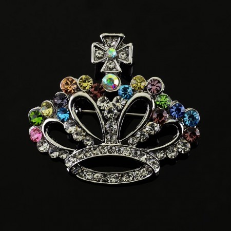 Брошь "Корона" 0091 фото | Brulik
