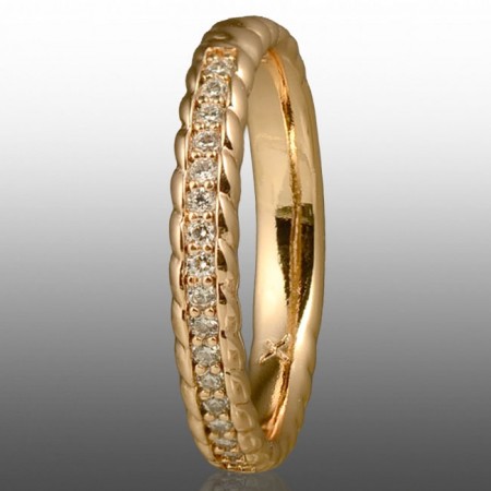 Позолочена каблучка  Xuping 10940 фото | Brulik