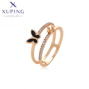 Позолочена каблучка  Xuping S00119204 фото | Brulik